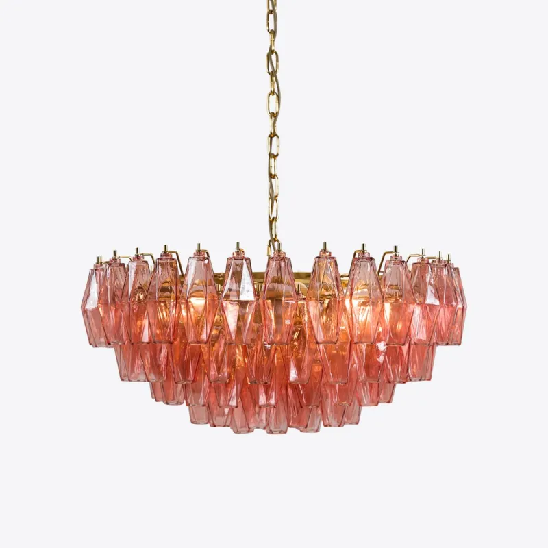 Discount Pamono Pink Sorrento Chandelier from Pure White Lines