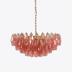 Discount Pamono Pink Sorrento Chandelier from Pure White Lines