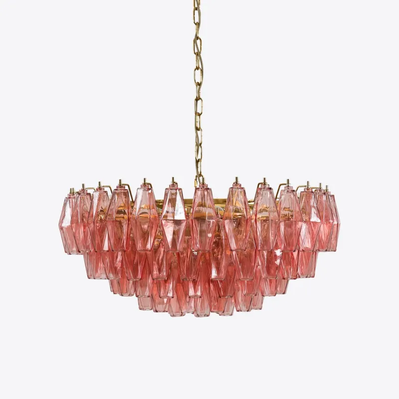 Discount Pamono Pink Sorrento Chandelier from Pure White Lines