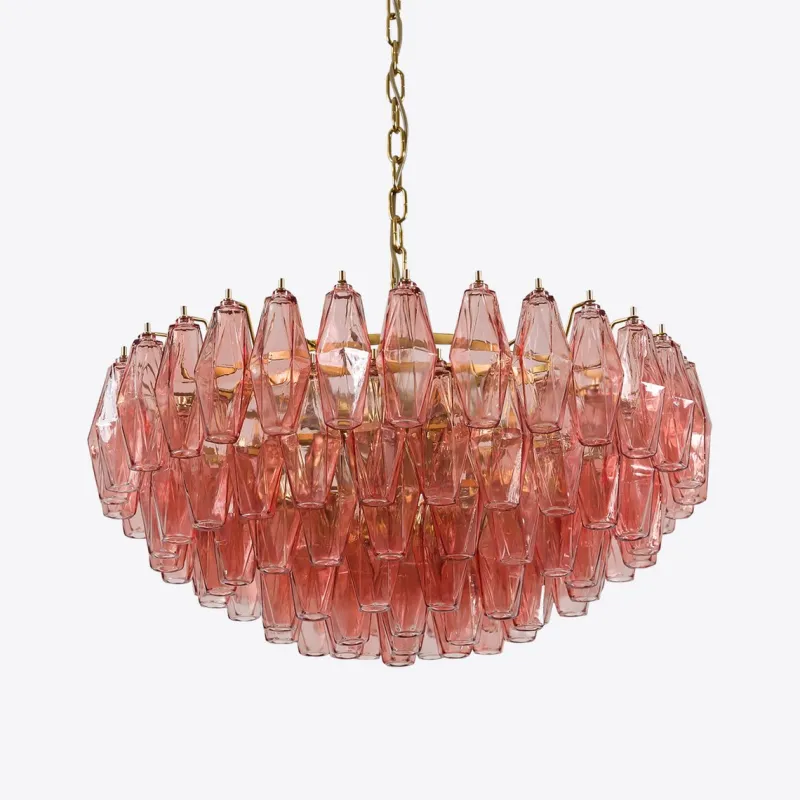 Discount Pamono Pink Sorrento Chandelier from Pure White Lines