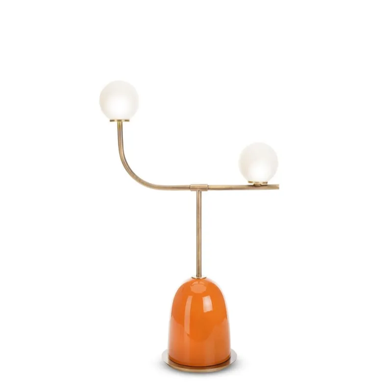 Pamono Pins Arched Table Lamp by Marioni> Table Lamps