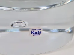 Pamono Pippi Glass Ice Bucket by Vicke Lindstrand for Kosta Boda, Sweden, 1970s> Ice Buckets & Wine Coolers