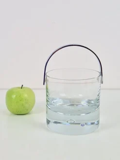 Pamono Pippi Glass Ice Bucket by Vicke Lindstrand for Kosta Boda, Sweden, 1970s><noscript><img width=