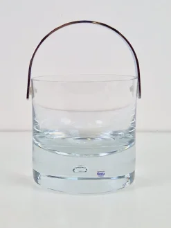 Pamono Pippi Glass Ice Bucket by Vicke Lindstrand for Kosta Boda, Sweden, 1970s><noscript><img width=