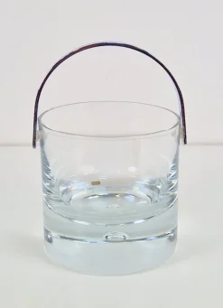 Pamono Pippi Glass Ice Bucket by Vicke Lindstrand for Kosta Boda, Sweden, 1970s><noscript><img width=