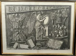 Pamono Piranesi, Trophy of the Dacians Bas-Relief on Trajan's Column, 1800s, Engraving> Old Masters