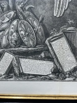 Pamono Piranesi, Trophy of the Dacians Bas-Relief on Trajan's Column, 1800s, Engraving> Old Masters
