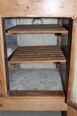 Pamono Pitchpin Cooler with Zinc Interior, 1900s><noscript><img width=