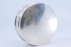 Outlet Pamono Plain Silver Box for Circular Rosary