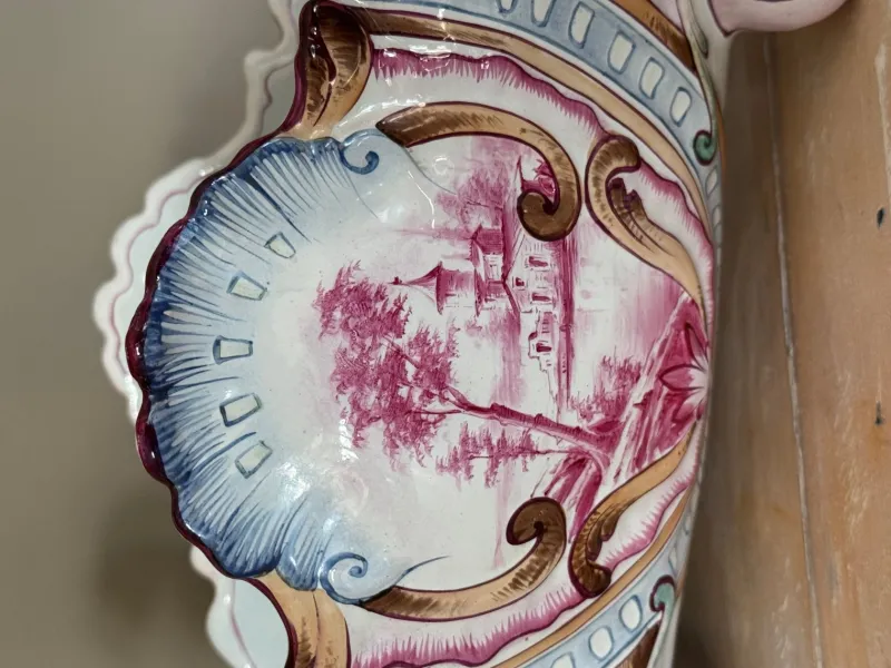 Pamono Planter from Saint Clément, 1890s> Planters And Jardiniere