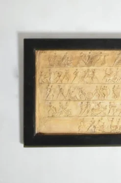 Sale Pamono Plaster Mythological Bas-Relief, 1940s