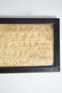 Sale Pamono Plaster Mythological Bas-Relief, 1940s