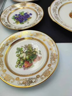 Pamono Plate Set from Kahla, 1950s, Set of 6><noscript><img width=