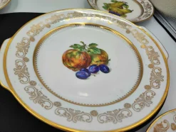 Pamono Plate Set from Kahla, 1950s, Set of 6><noscript><img width=