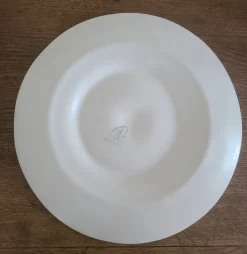 Pamono Plates and Oyster Dish, 1920s, Set of 9><noscript><img width=
