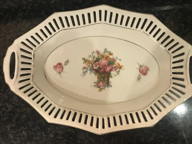 Pamono Platter from Bavaria Schumann, 1920s> Serving Dishes