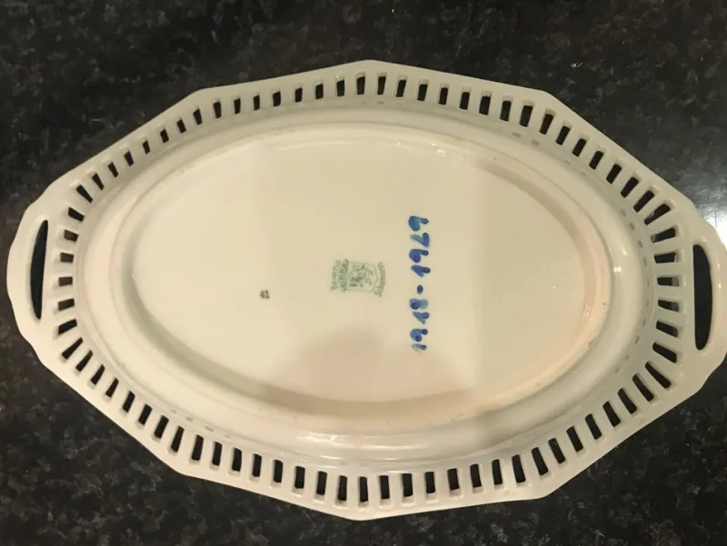 Pamono Platter from Bavaria Schumann, 1920s> Serving Dishes