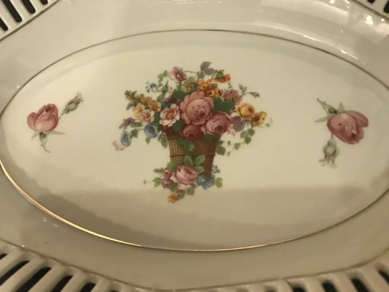 Pamono Platter from Bavaria Schumann, 1920s> Serving Dishes
