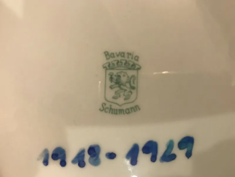 Pamono Platter from Bavaria Schumann, 1920s> Serving Dishes