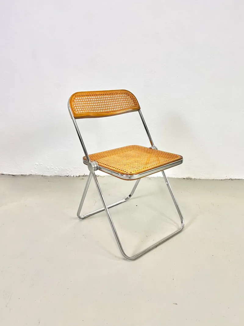 Outlet Pamono Plia Folding Chairs by Giancarlo Piretti for Castelli, 1970s, Set of 6