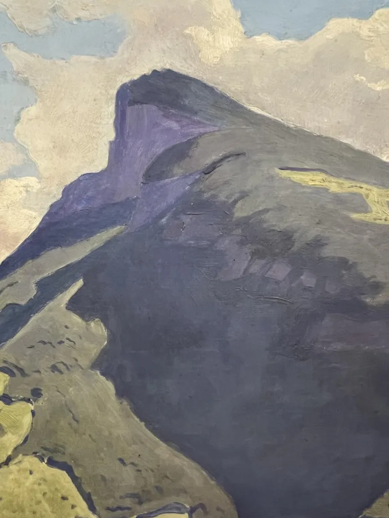 Pamono Plinio Colombi, Paysage Lacustre, 1931, Oil on Canvas, Framed> Classical