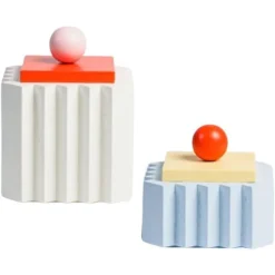 Pamono Plizé Boxes by Made by Choice, Set of 2> Trunks, Crates & Baskets