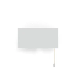 Sale Pamono 6135PM White with Mini Pull Switch Wall Lamp from Disderot