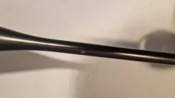 Pamono Polifemo Floor Lamp in Lacquered Metal with Marble by Angelo Lelii for Arredoluce, 1956><noscript><img width=