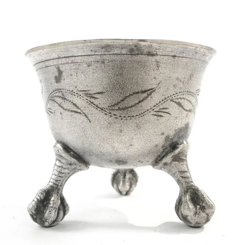 New Pamono Polish Biedermeier Salt Holder from Norblin, 1890s