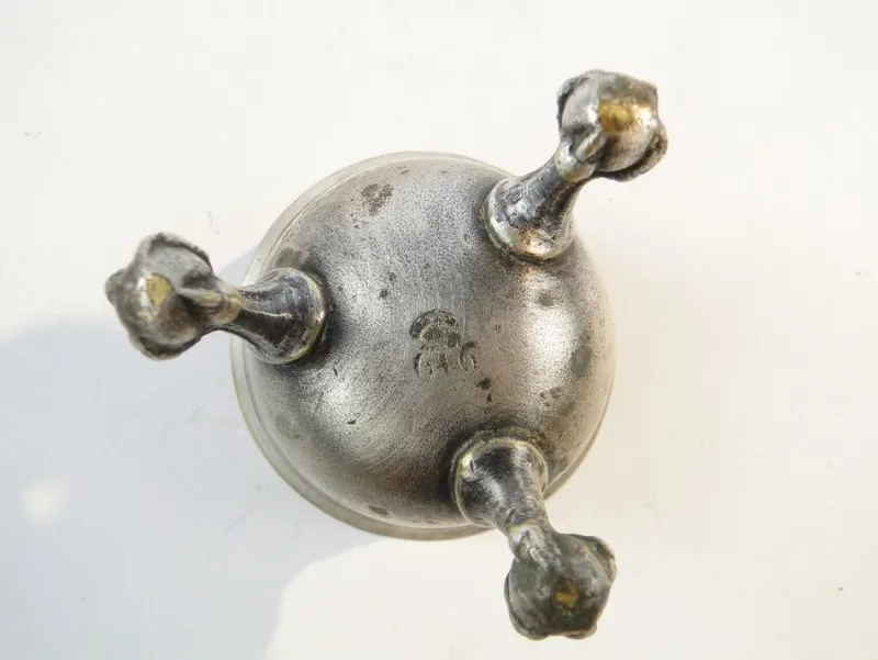 New Pamono Polish Biedermeier Salt Holder from Norblin, 1890s