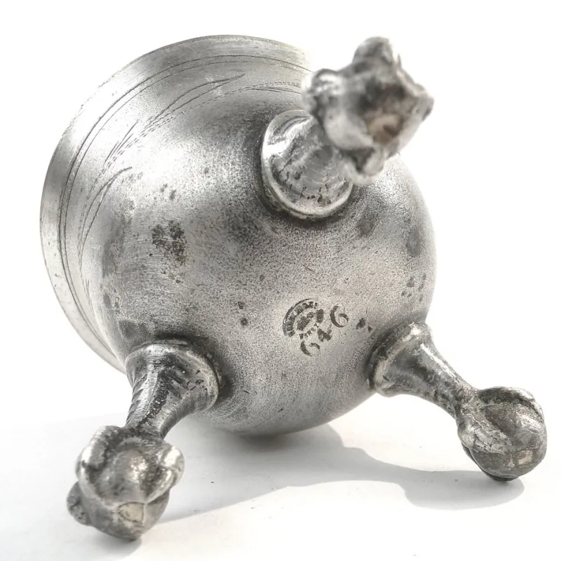 New Pamono Polish Biedermeier Salt Holder from Norblin, 1890s
