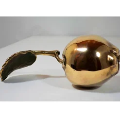 Pamono Polish Bronze Quince by Aleksander Detkos, 1990s><noscript><img width=