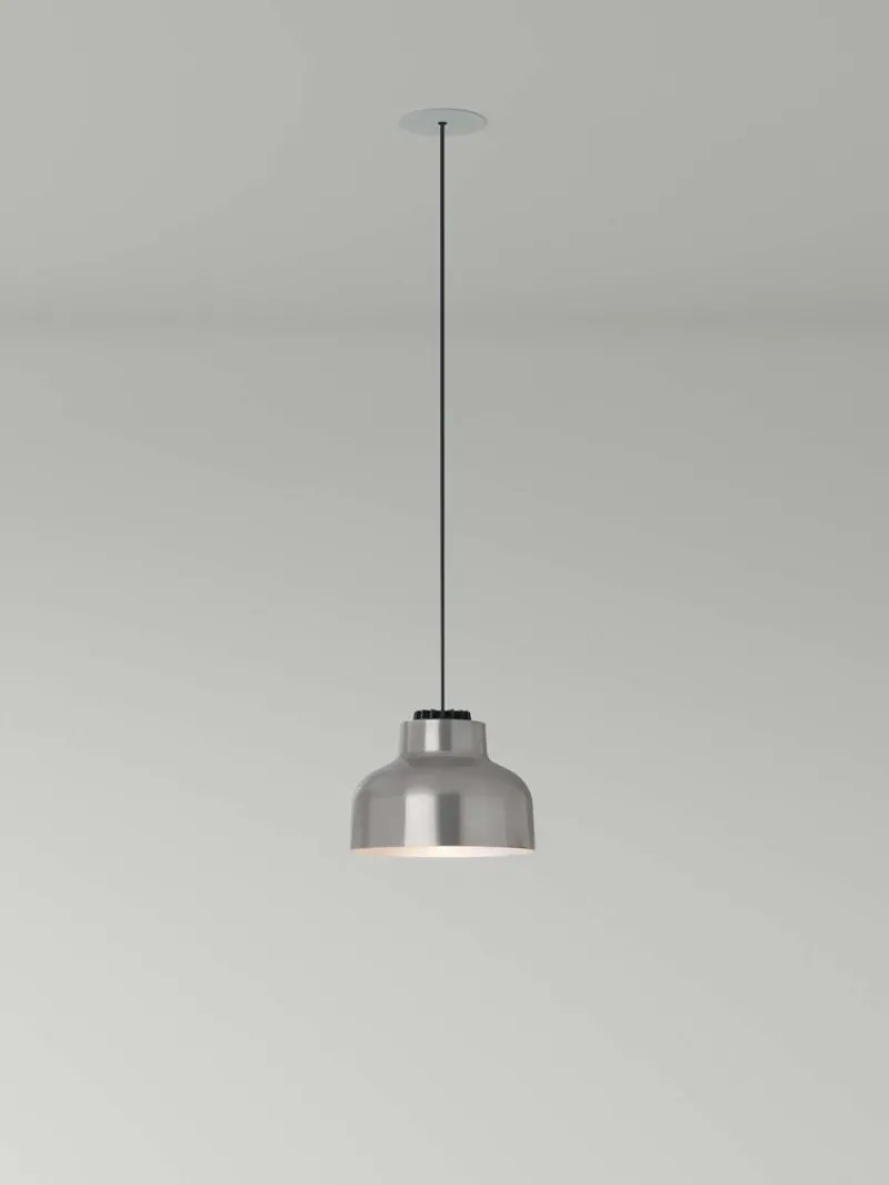 Pamono Polished Aluminum M64 Pendant Lamp by Miguel Mila> Ceiling Lights