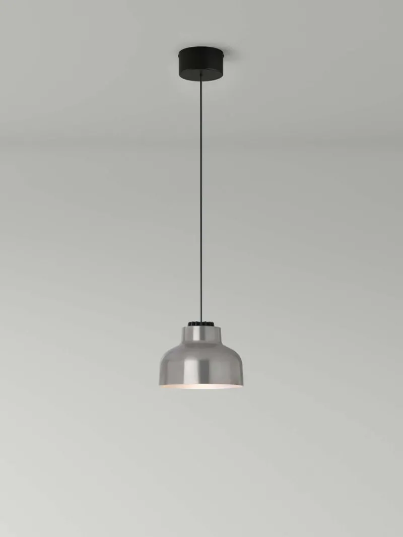 Pamono Polished Aluminum M64 Pendant Lamp by Miguel Mila> Ceiling Lights