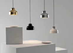 Pamono Polished Aluminum M64 Pendant Lamp by Miguel Mila><noscript><img width=