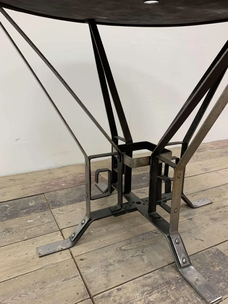 Hot Pamono Polished Metal Garden Table, 1930s