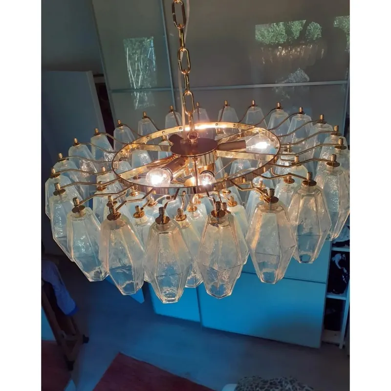 Discount Pamono Polyhedron Murano Glass in Opalino Color by Simoeng for Simoeng