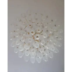 Discount Pamono Polyhedron Murano Glass in Opalino Color by Simoeng for Simoeng