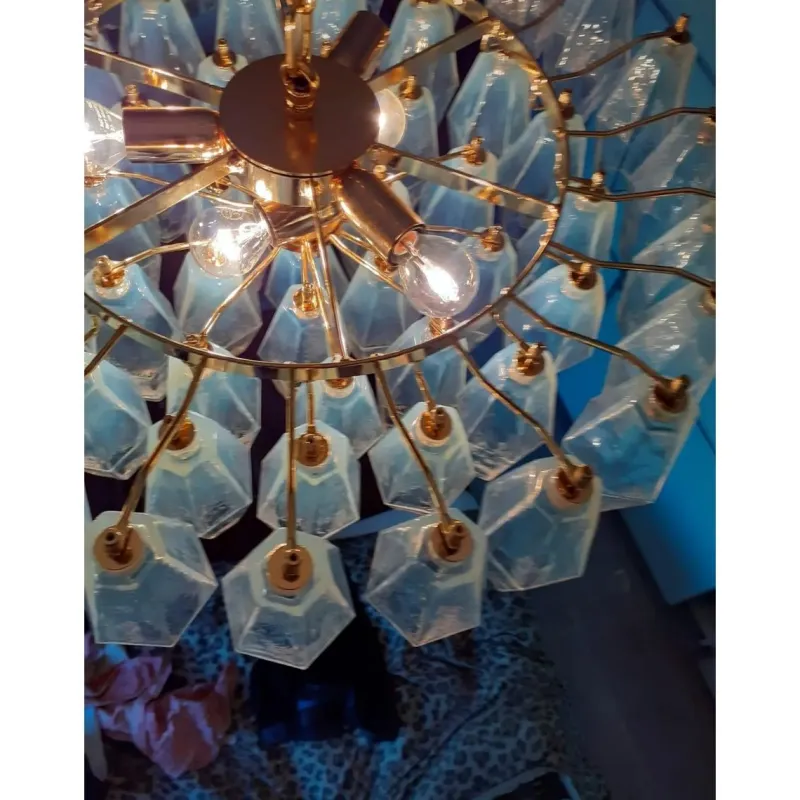 Discount Pamono Polyhedron Murano Glass in Opalino Color by Simoeng for Simoeng