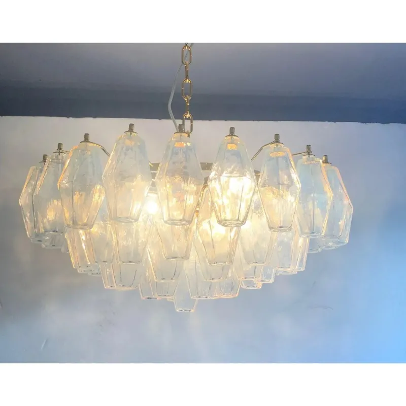 Discount Pamono Polyhedron Murano Glass in Opalino Color by Simoeng for Simoeng