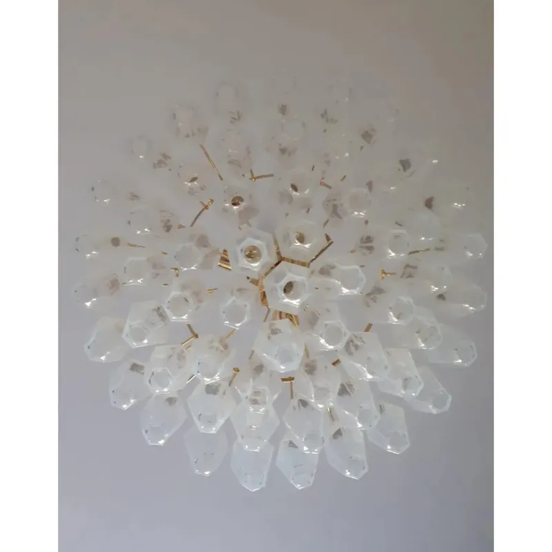 Discount Pamono Polyhedron Murano Glass in Opalino Color by Simoeng for Simoeng