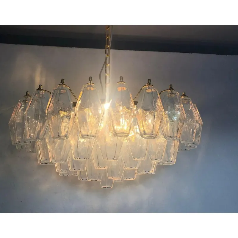 Discount Pamono Polyhedron Murano Glass in Opalino Color by Simoeng for Simoeng
