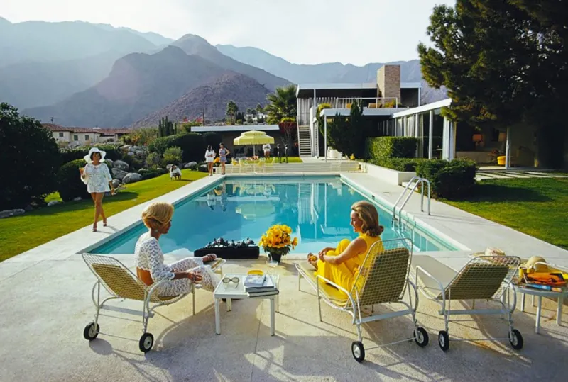 Pamono Poolside Gossip Print by Slim Aarons for Galerie Prints> Mid-Century