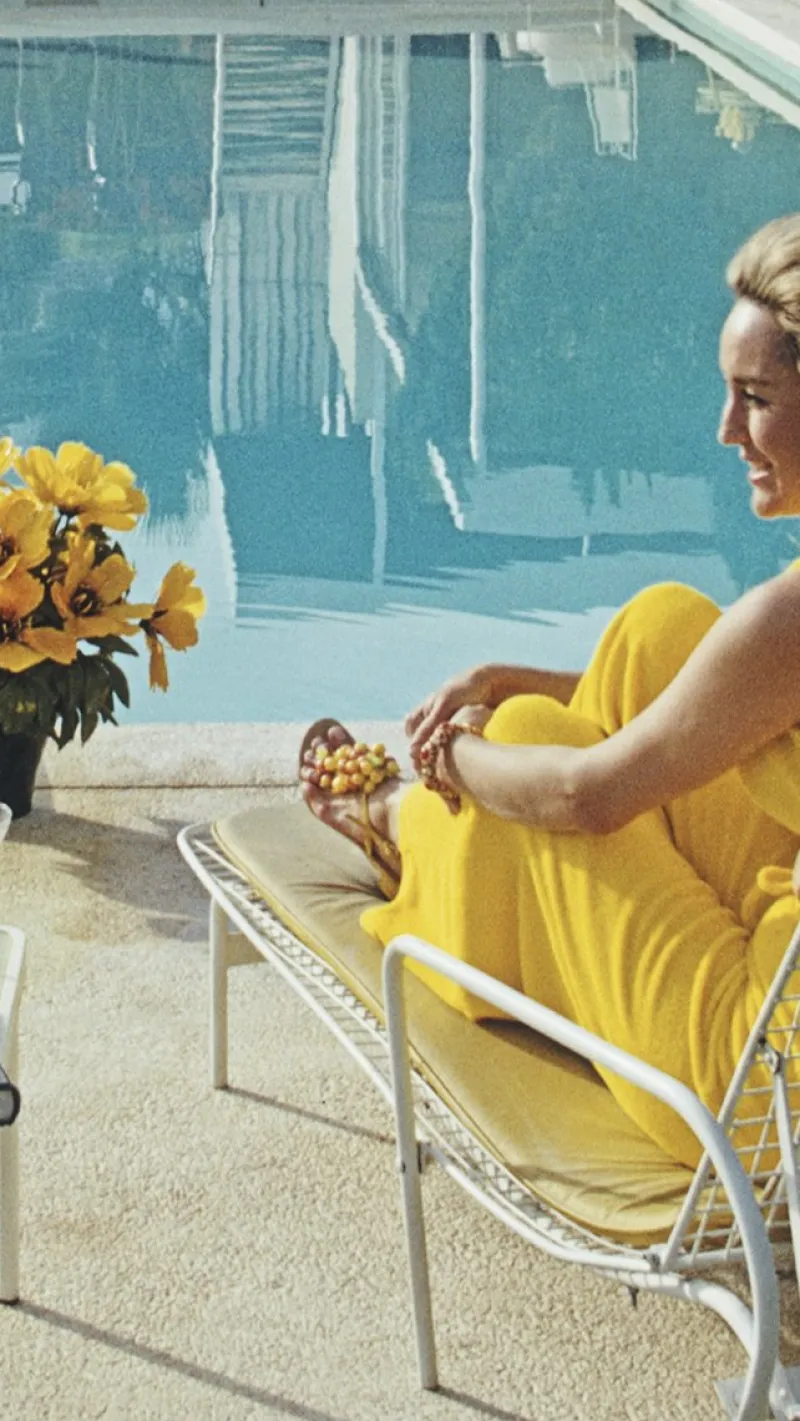 Pamono Poolside Gossip Print by Slim Aarons for Galerie Prints> Mid-Century