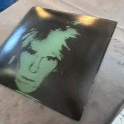 Outlet Pamono Pop Art Andy Warhol Self Portrait Square Glass Tray from Rosenthal, 1990s