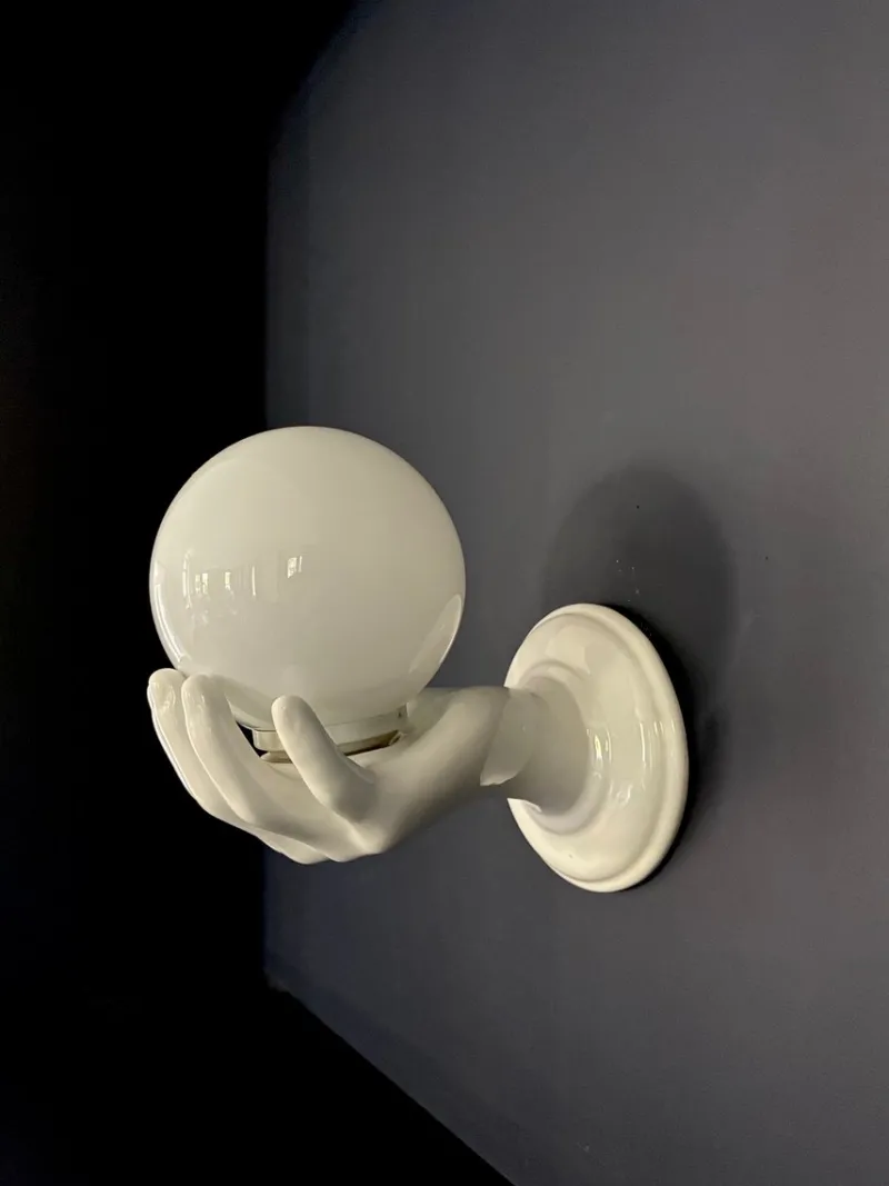 Outlet Pamono Pop Art Ceramic Wall Lights, 1980, Set of 2