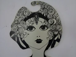 Pamono Pop Art Plastic Coat Hangers, 1960s, Set of 5><noscript><img width=