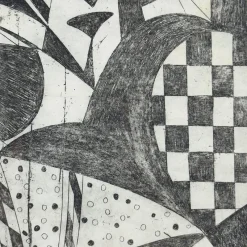 Pamono Popy, Composition, 1972, Etching><noscript><img width=
