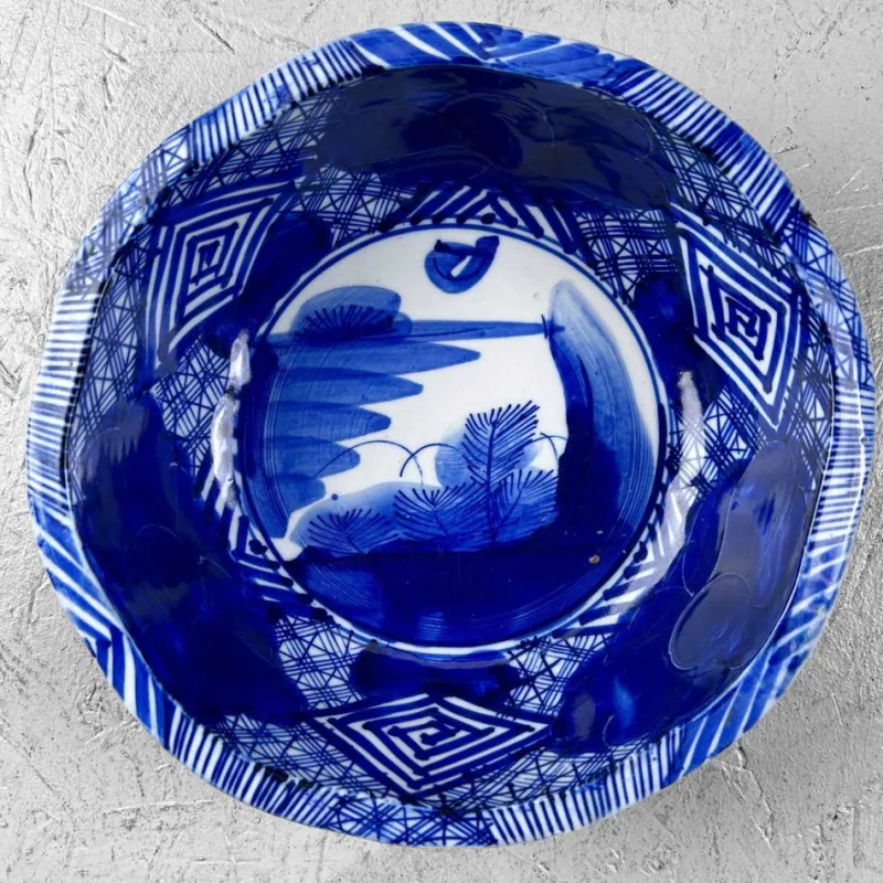 Hot Pamono Porcelain Arita Bowl, Japan, 1890s