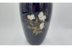 Discount Pamono Porcelain Cobalt Vase from Hutschenreuther Hohenberg, Germany, 1960s